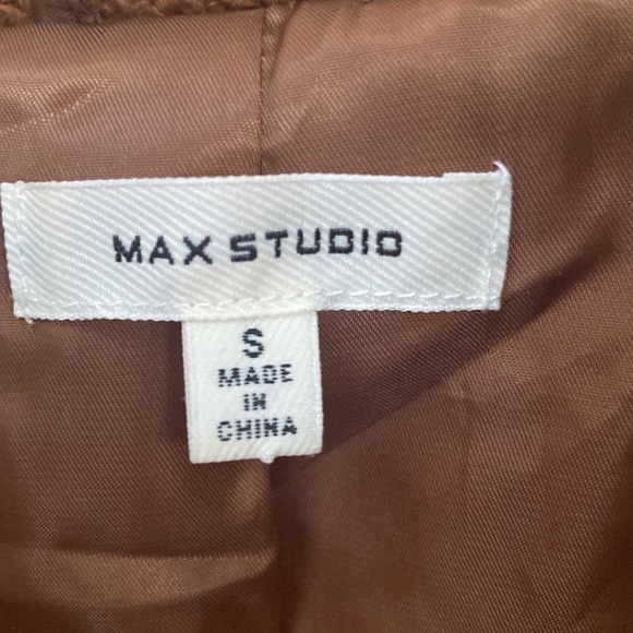 Max Studio Teddy Bear Jacket Size Small - Picture 5 of 11